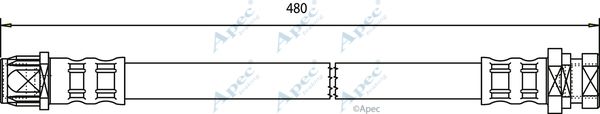 APEC BRAKING Pidurivoolik HOS3619